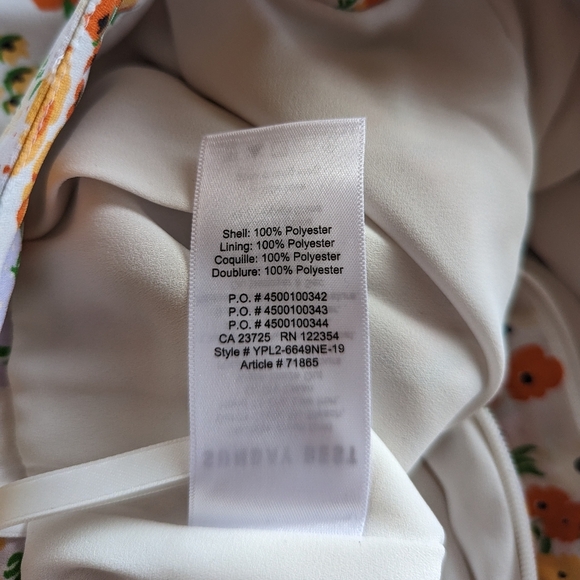 Aritzia Sunday Best Westley Short Floral Print Women's 6 - Picture 8 of 8